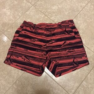 Columbia PFG Swim Trunks Mens XL Omni-Shade Lined Fishing Blue Red Fish Design